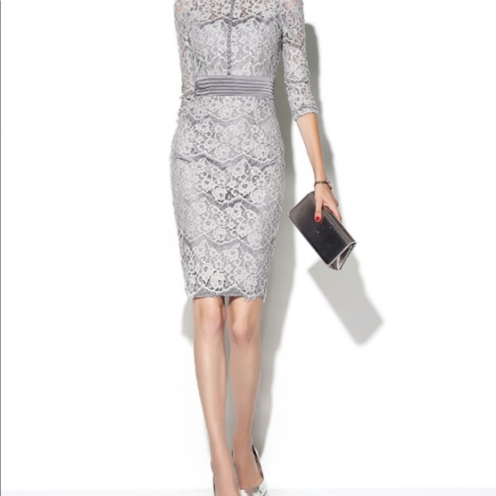 NWT Lace Dress w/ Button Front